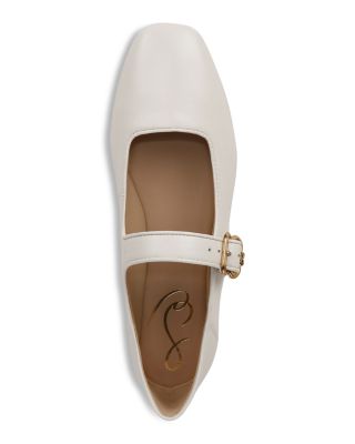 Women's Michaela Square Toe Buckled Mary Jane Flats