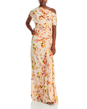 Poppy Floral Print Gown