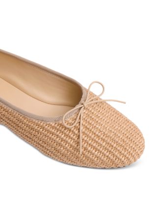 Women's Dream Raffia Ballerina Flats