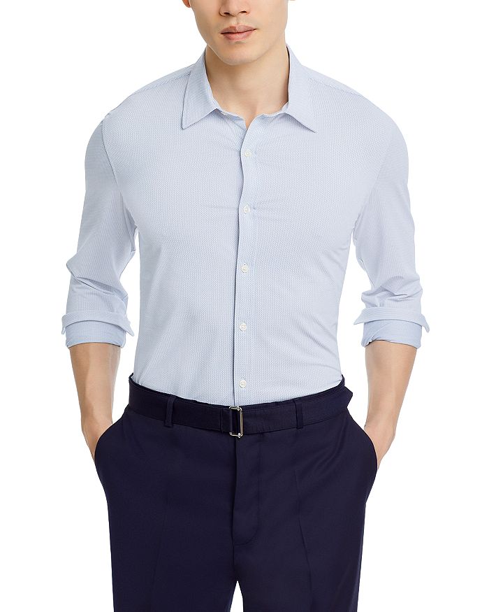 Michael kors shop slim fit shirt