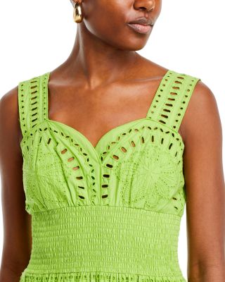 green emerald velvet dress Gentle Fawn Madrid Eyelet Midi Skirt | Wild Dove Boutique