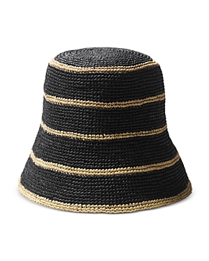 Shop Rag & Bone Jade Rollable Hat In Black/tan