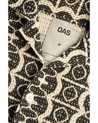 Hypnotise Cuba Cotton Terry Relaxed Fit Button Down Shirt