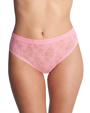 Natori Bliss Allure Lace Briefs In Blue Mist