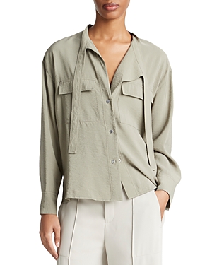 Vince Snap Front Utility Shirt