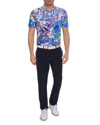 Messina Nylon Blend Classic Fit Polo Shirt