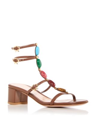 Gianvito Rossi - Women's Shanti Block Heel Sandals
