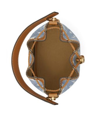 T Monogram Jacquard Bucket Bag