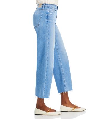 Anessa High Rise Ankle Wide Leg Jeans in Helena