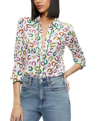 Alice and Olivia - Willa Long Sleeve Shirt