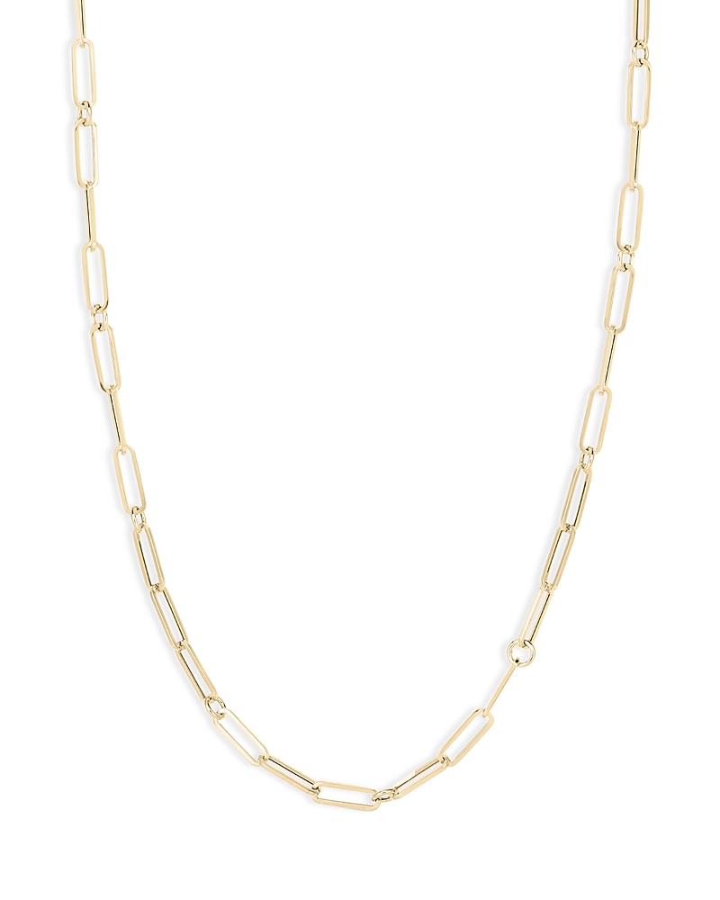Roberto Coin 18K Yellow Gold Paperclip Link Chain Necklace