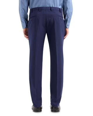 Slim Fit Tropical Wool Trousers