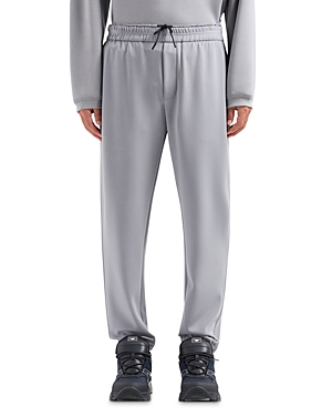 Shop Emporio Armani Capsule Travel Sweatpants In Gray