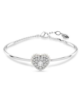 Swarovski - Idyllia Heart Bangle Bracelet