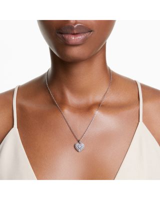 Idyllia Heart Pendant Necklace, 15"