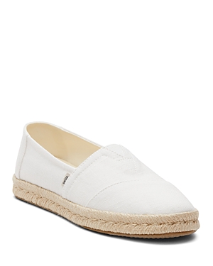 Shop Toms Women's Alpargata Rope Espadrille Flats In White