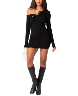 Soleste Ribbed Mini Dress