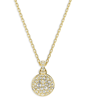 Shop Swarovski Meteora Pendant Necklace, 15.75 In Gold