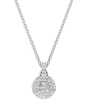 Shop Swarovski Meteora Pendant Necklace, 15.75 In Silver