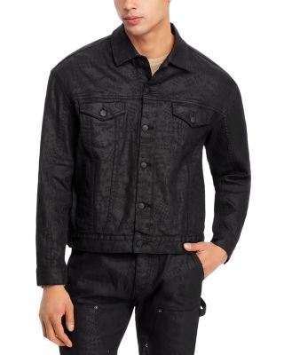 Ksubi Oh G Logo Print Denim Trucker Jacket Bloomingdale's