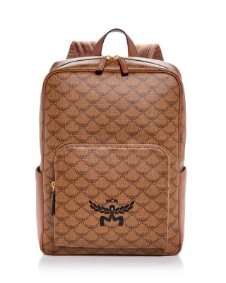 MCM Himmel Lauretos Coated Canvas Backpack Bloomingdale s