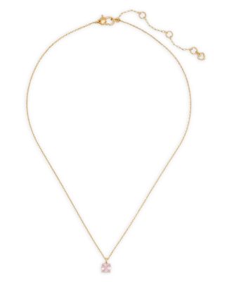 kate spade new york Little Luxuries Square Pendant Necklace, 16
