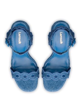 Women's Dolly Broderie Slip On Sandals