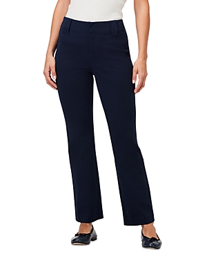 Shop Nic + Zoe Nic+zoe Demi Bootcut Ankle Pants In Dark Indigo