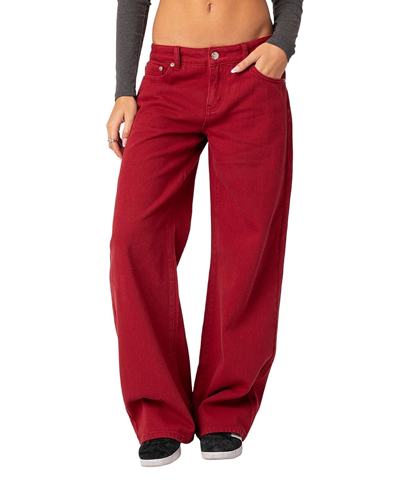 Edikted Roman Low Rise Slouchy Jeans