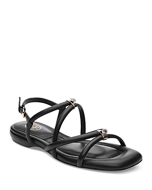 Shop Ash Women's Ruby Square Toe Strappy Sandals In Black