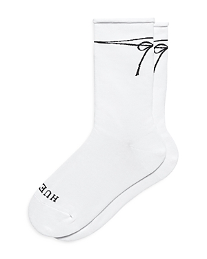 Shop Hue Jean Socks In White Black