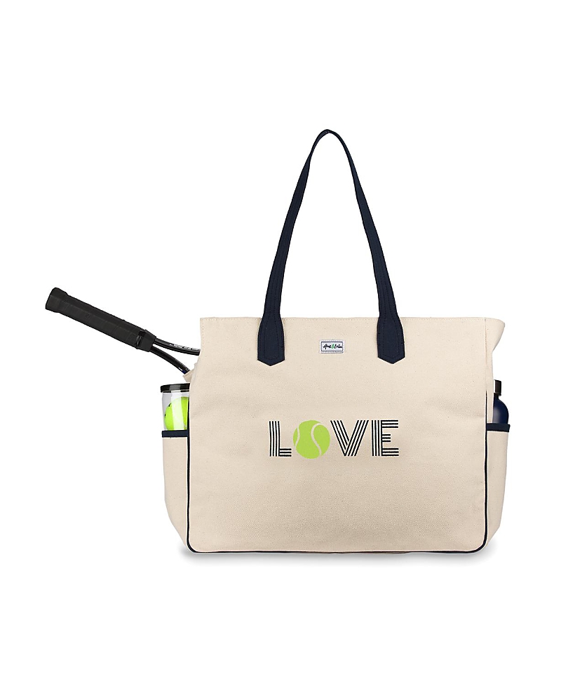 Ame & Lulu Green Love All Court Bag