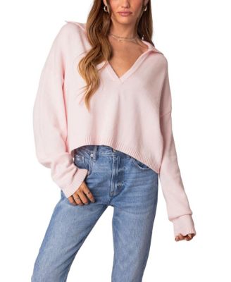 Marcie Oversized Cropped Sweater