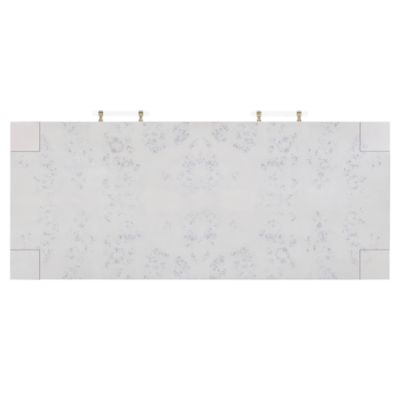 Brandyss Burl Work Desk in White