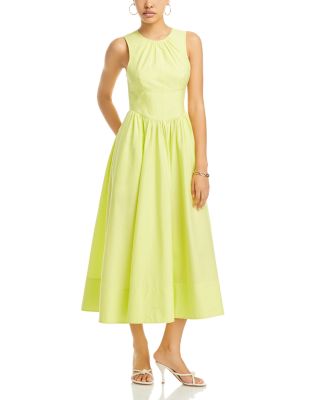 knee length dresses for ladies Benita Mesh Midi Dress