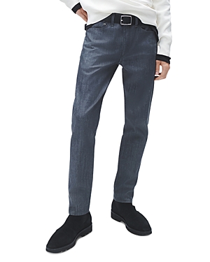 Shop Rag & Bone Fit 2 Authentic Stretch Slim Jeans In Raw Grey In Raw Gray