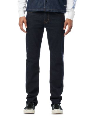 Hudson - Byron Straight Fit Jeans in Currant Purple