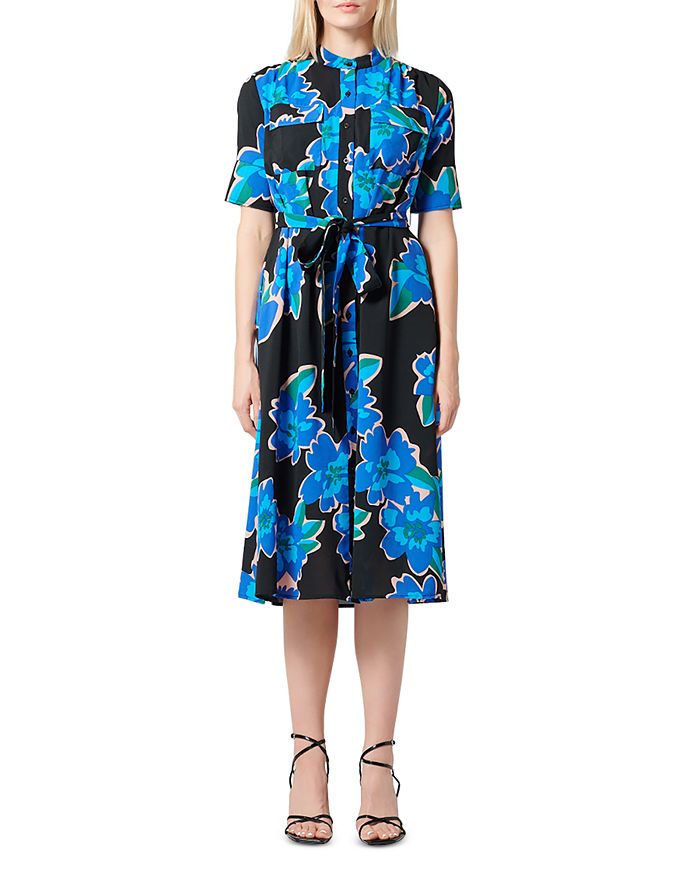 Gracia Tie Waist Shirt Dress Bloomingdale's