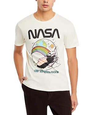 Shop Philcos Nasa Outer Space Graphic Tee In Natural