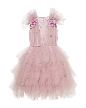 Shop Tutu Du Monde Girls' Embellished Tulle Tutu Dress - Little Kid, Big Kid In Orchid Ice