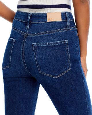 Cindy High Rise Ankle Straight Jeans in Foreign Film
