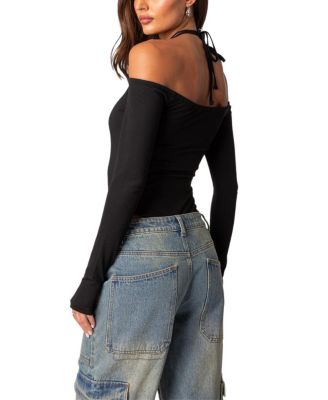 Model Off Duty Ribbed Bodysuit