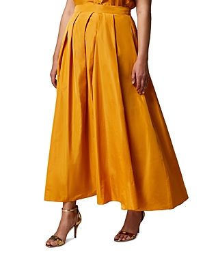 MARINA RINALDI TAFFETA LONG SKIRT
