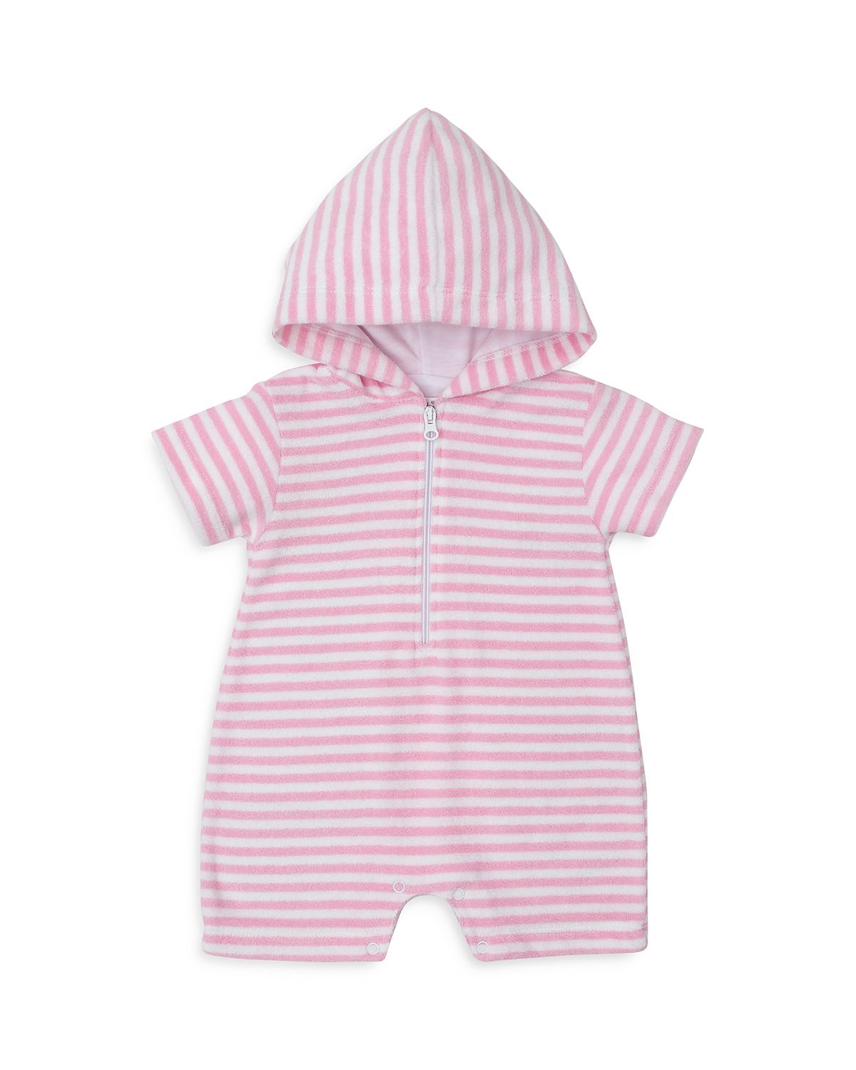 Kissy Kissy Hooded Terry Romper - Baby