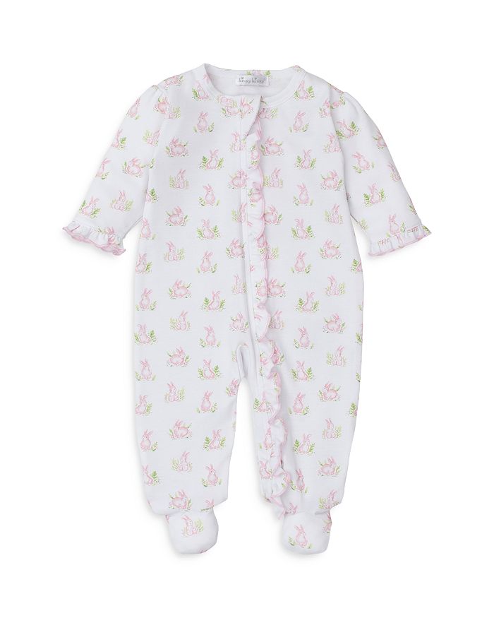 Kissy Kissy Cushy Cottontails Pink Footie main image 0