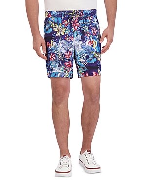 Shop Robert Graham Merrick Classic Fit 7 Shorts In Multi