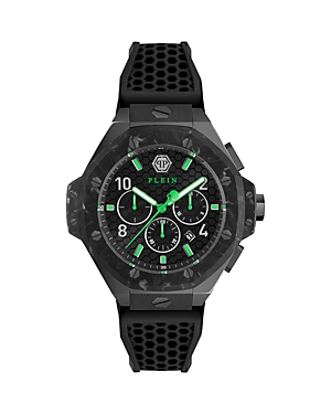 Shop Philipp Plein Plein Chrono Royal Chronograph, 46mm In Black