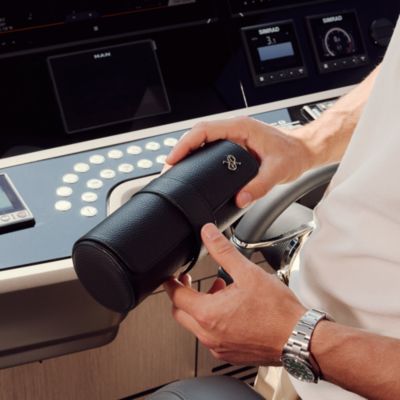 Berkeley Leather Three Watch Case