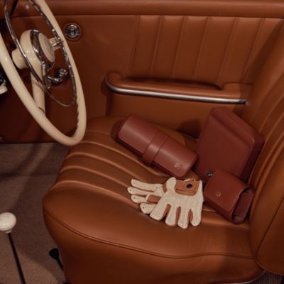 Berkeley Leather Three Watch Case