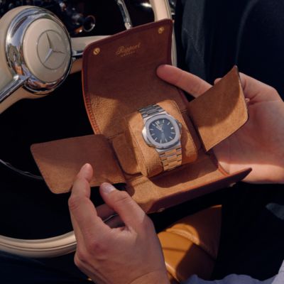 Berkeley Leather Single Watch Case 